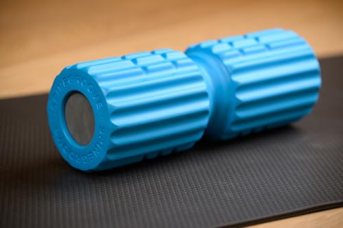 Deep Tissue Foam Roller with Spine Groove - 14.5 Inch Muscle Recovery