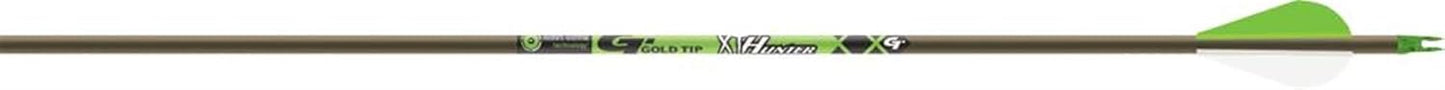 Gold Tip Hunter XT Arrow Shafts - Premium Carbon Arrows (Pack of 12)
