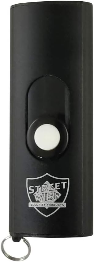 Streetwise Mini Keychain Stun Gun 22,000,000 Volts (Small Size, BIG Power) BLACK