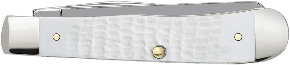 Case XX WR Pocket Knife Orange Synthetic Trapper Item #80500 - (4254 SS) - Length Closed: 4 1/8 Inches