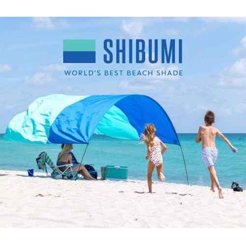 Shibumi Shade¢ç, The Original Wind-Powered¢ç Beach Canopy with Wind Assist Included, Provides 150 Sq. Ft. of Shade, Compact & Easy to Carry, Sets up in 3 Minutes