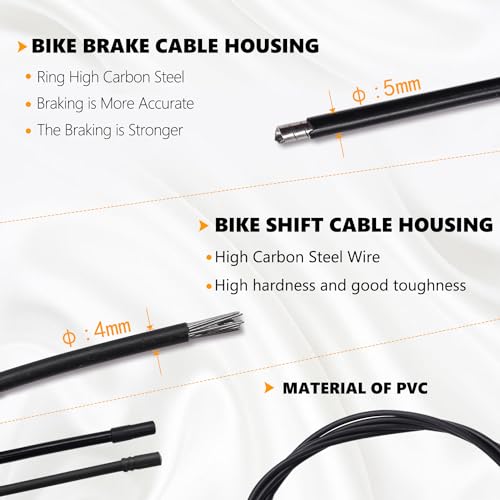 Universal Bike Cable Cutter Set with Black and Red Handles - Stainless Steel