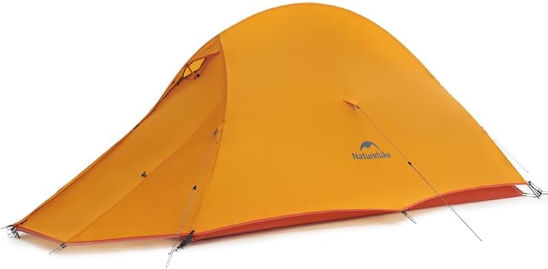 Naturehike Cloud-Up 1 Person Tent, Lightweight Backpacking Tents for One Man, Waterproof Ultralight One Person Tent for Camping Hiking Backpacking