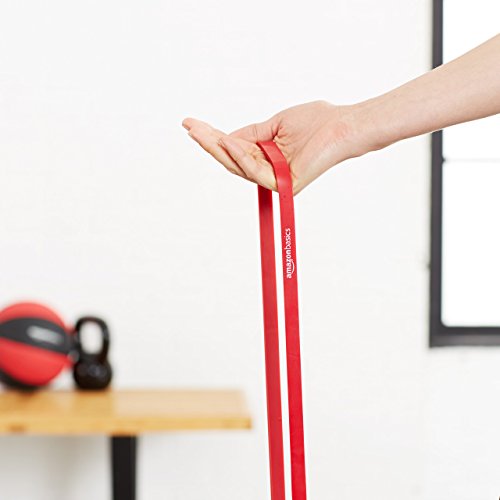 Resistance Pull-Up Bands Set 1/2 Inch (10-35 lbs) for Exercise & Stretching - Pack of 2
