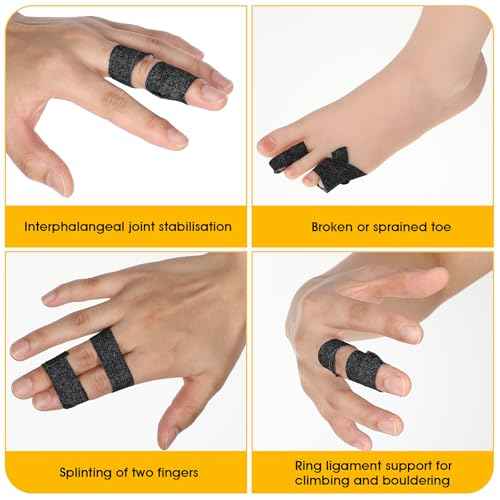 Extra Strong White Athletic Tape - 32-feet for Fingers, Feet, Outdoor Sports, Climbing, Football