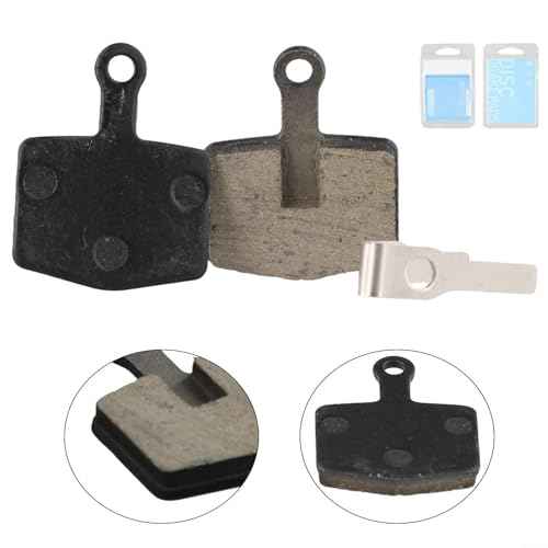Disc Brake Pads Set Compound Sintered Metal High Performance for Mountain Road Urban Bike Heat Dissipation Noise Reduction