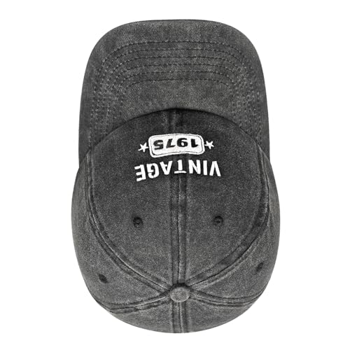 50th Birthday Gifts for Him Her, Happy 50th Birthday Decorations, Embroidered Baseball Cap Adjustable