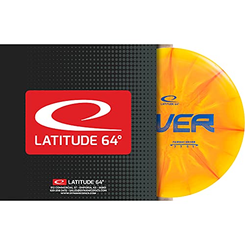 Latitude 64 Retro Burst River Fairway Driver Blue 170g - Straight Flight