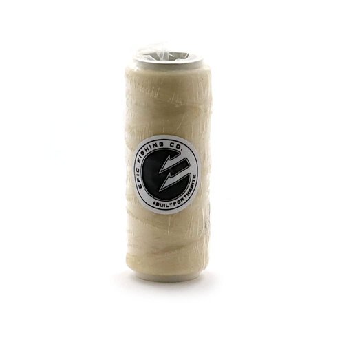 Rigging Floss | Waxed Thread | Use for Lure Skirting, Baits, and More | Epic Fishing Co. | 30lb Test - 1/8lb Roll