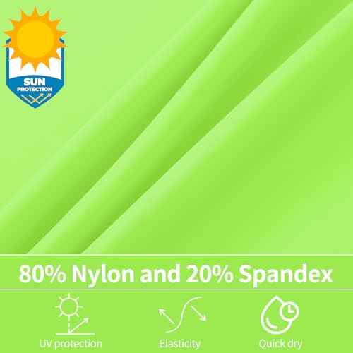 Boys UPF 50+ Rash Guard Neon Shirt Quick Dry Swim Shirts Long Sleeve UV Sun Protection Shirt for Kids Teens