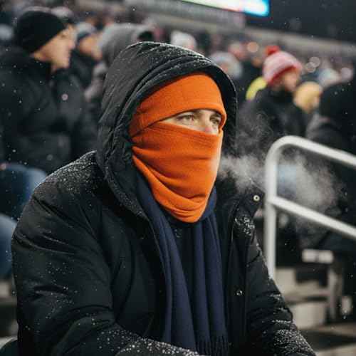 Funky Junque Balaclava Ski Mask - Windproof Fleece Winter Face Cover for Men & Women, Perfect for Skiing Snowboarding Running