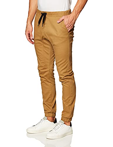 Men's Twill Jogger Pants - Southpole XX-Large Tobacco
