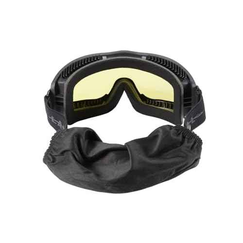 Lancer Tactical AERO Airsoft Tactical Safety Goggles ANSI Z87.1-Anti-Fog Glasses, 3mm Dual Pane Lens for Hunting, Paintball