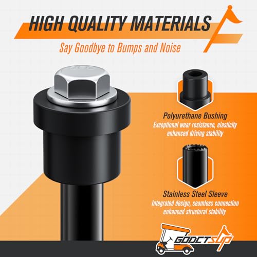 Golf Cart Front Bushing Kit with Screws for Club Car Precedent 2004+