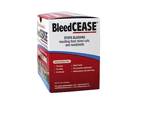 Stop Bleeding Hemostatic Polymer Nasal Packing 25 Count Pack