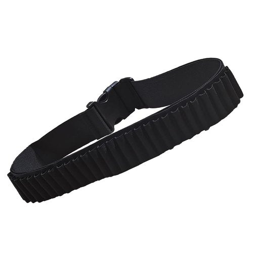 Hunting Ammo Waist Belt Shoulder Strap 30 Round Rifle Bullet Belt (Black)