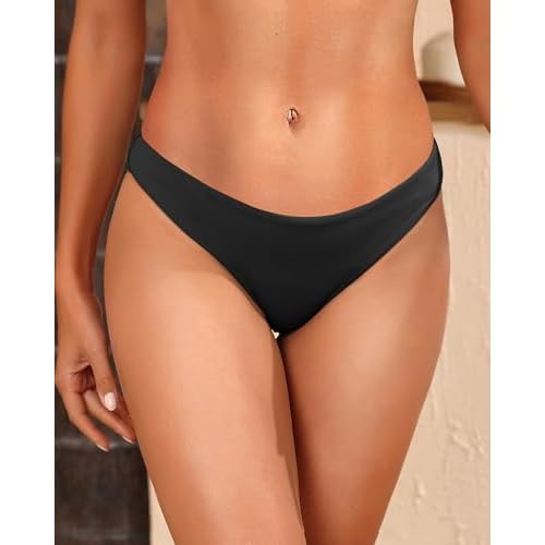 Tempt Me Women Low Rise Bikini Bottoms - Moderate Coverage Bathing Suit Bottoms Low Waisted Swimsuit Bottoms Brief 2025
