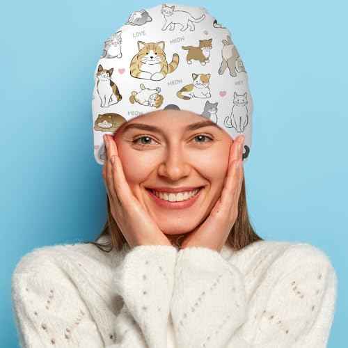 ,Chemo Headwear for Women for Slouchy Beanie Hat Skull Cap Cancer Headwear Accessories for Women