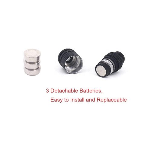 SOPOGER Archery Compound Bow Sight Light Fiber Optic 3/8-32 LED Sight Light Thread Universal Fit (2pcs)