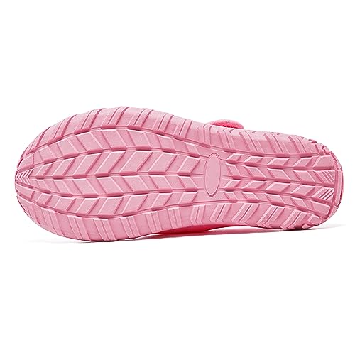 Kids Water Shoes Quick Dry Lightweight Aqua Shoes Pink 13 Little Kid