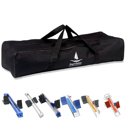 31.5in Foldable Gym Bag for Starting Blocks - Waterproof Travel Duffel with Handles