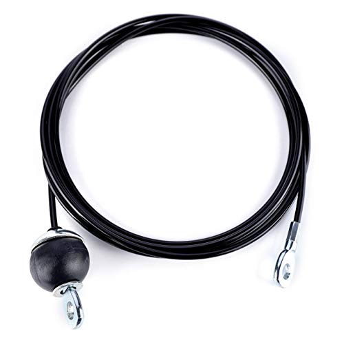59 Inch Heavy Duty Steel Wire Rope Pulley Cable for Gym - Type B