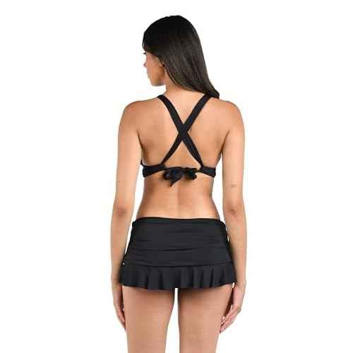 La Blanca Women's Standard Skirted Hipster Bikini Swimsuit Bottom