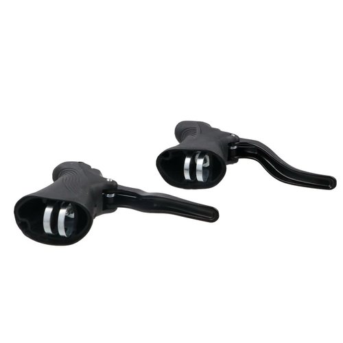 GUDEKIKL 1 Pair Bicycle Brake Levers, Aluminum Alloy Cycling Brake Handlebar, Fit 22.2-23.8mm Mountain Bike Brake Lever, Brake Handle Accessories for Most Bicycles