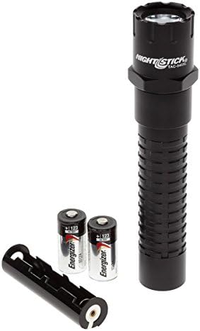 TAC-560XL Rechargeable Tactical Flashlight - 6.25-Inch, 560 Lumens, Black