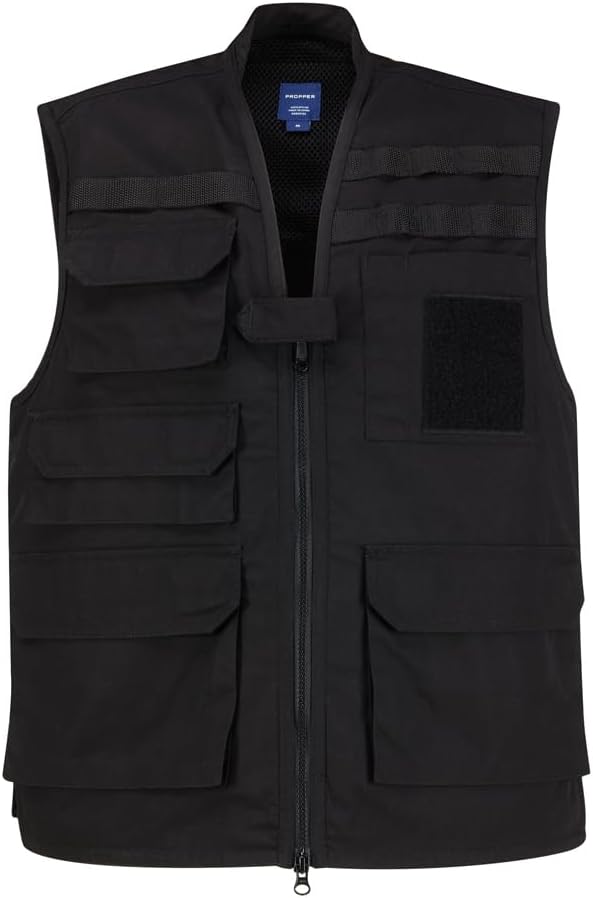Propper Men's Tactical Vest, Black, Large