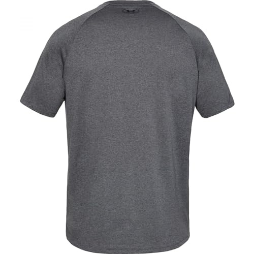 Under Armour Mens Tech 2.0 Short-Sleeve T-Shirt - 4X-Large Big Carbon Heather/Black