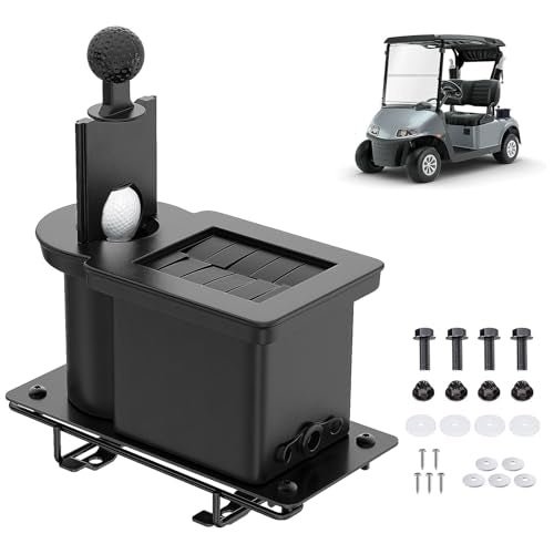 Drive-Up Golf Cart Ball Washer and Club Cleaner Kit - Driver Side 1 for EZGO RXV