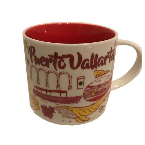 Starbucks PUERTO VALLARTA MEXICO Been There Series Across the Globe Collection Coffee Mug 14 Ounce