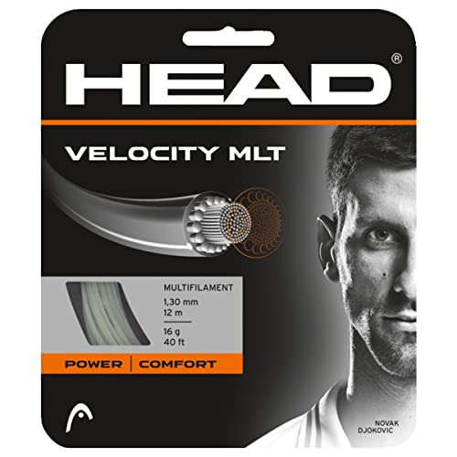 HEAD Velocity MLT Tennis Racket String Set Natural 16 Gauge - 40 Feet