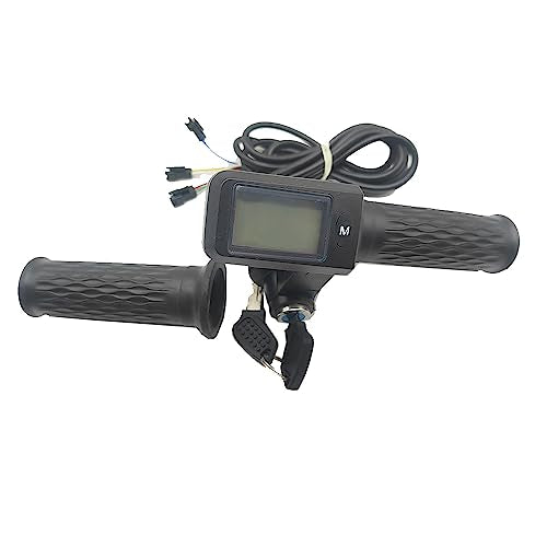 Electric Scooter Throttle Controller with Speed & Mileage Display 36V-72V Universal