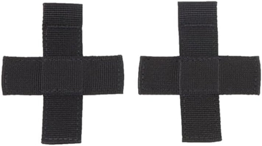 Viking Tactics Molle "T" Adapters - BLACK - One Pair (Accessory for VTAC Suspenders)