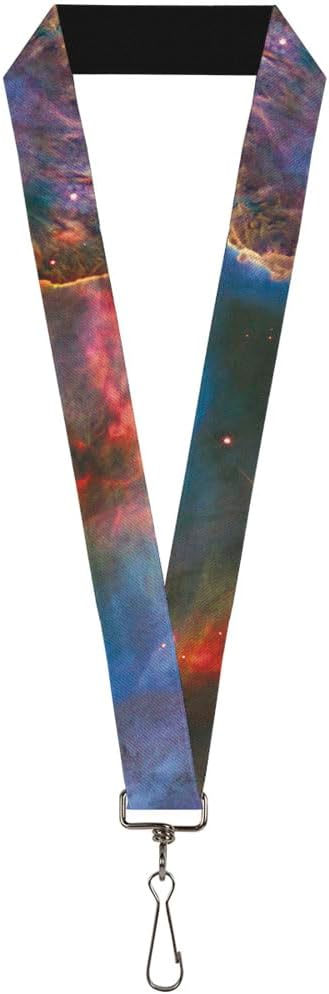Buckle-Down Lanyard-1.0"-Supernova Space Collage