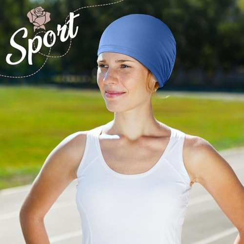 Zhengmy Soft Chemo Headwear Sleeping Cap for Women - Multiple Colors, Pack of 6