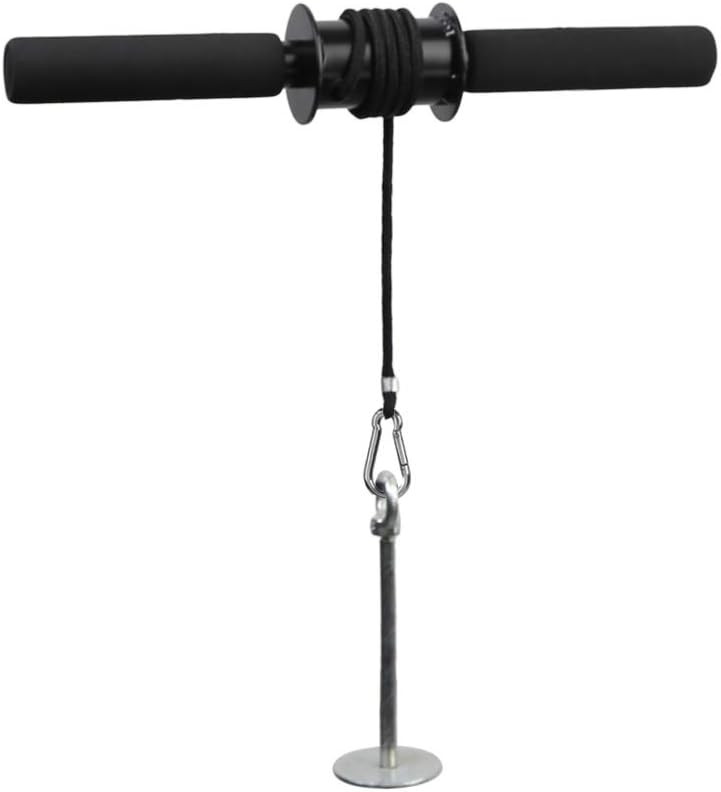 PELLOR Wrist and Forearm Blaster, Wrist Roller & Forearm Roller with Anti-Slip Grip Handles, Forearm Strength Trainer Ideal for Grip Strength, Muscle Building, Rehabilitation