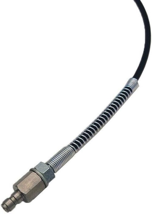 Paintball DN2 36" Microbore Hose for Air Gun Fill Station/Charging Adaptor Black Hose