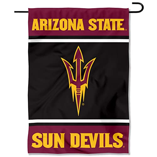 Arizona State Sun Devils Garden Flag - 13x18 Inch Double-Sided Polyester