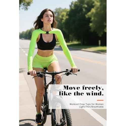 Zando Mesh Crop Tops for Women - Sexy Rave Outfits for Women Beloro Shurg See Through Top Sheer Long Sleeve Arm Cover Up