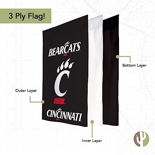 Outdoor Double-Sided Garden Flag 12x20 Inch UV-Resistant Polyester Sign