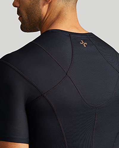 Tommie Copper Shoulder Support Shirt for Men Medium Black
