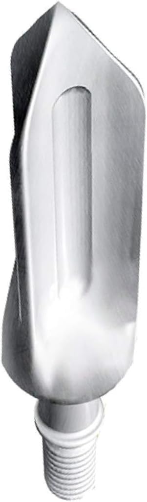 G5 Deadmeat BMP Ballistic Match Point Stainless Steel Archery Bow Hunting Target Precision Shooting Practice Broadhead Corresponding Arrow Tips,3-Pack