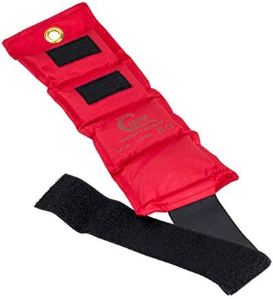 Wrist/Ankle Weights - Cando Econocuff Adjustable Fitness Weights for Strength Training