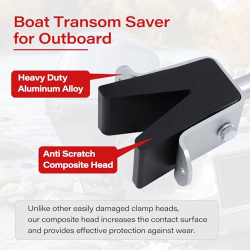 Adjustable Boat Transom Saver 23-35 Inches for Outboard Motors