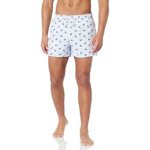 Lacoste Men's Standard Allover Croc Swim Short