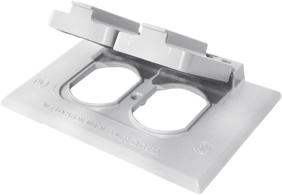VALTERRA Diamond Group 52499 White White Standard Weather Proof Cover Receptacle