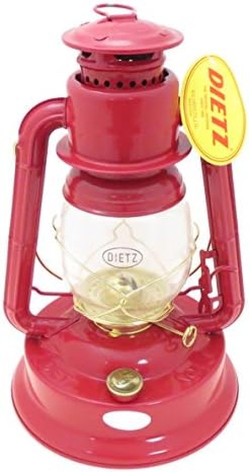 Dietz #1 Little Wizard Oil Lamp Burning Lantern Blue